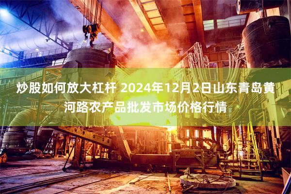 炒股如何放大杠杆 2024年12月2日山东青岛黄河路农产品批发市场价格行情